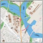 MBTA Assembly Neighborhood Map